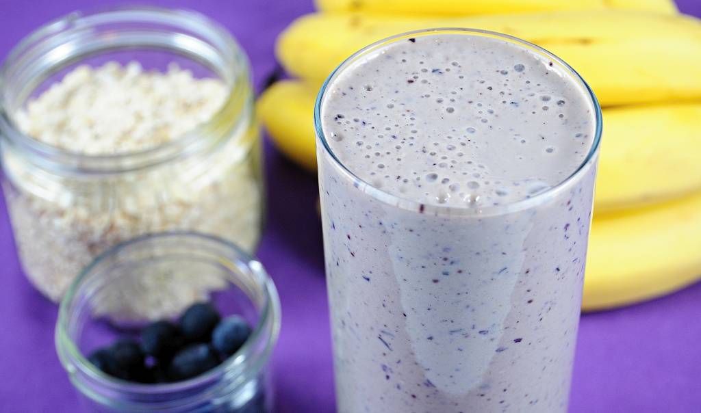 Čučoriedkové smoothie