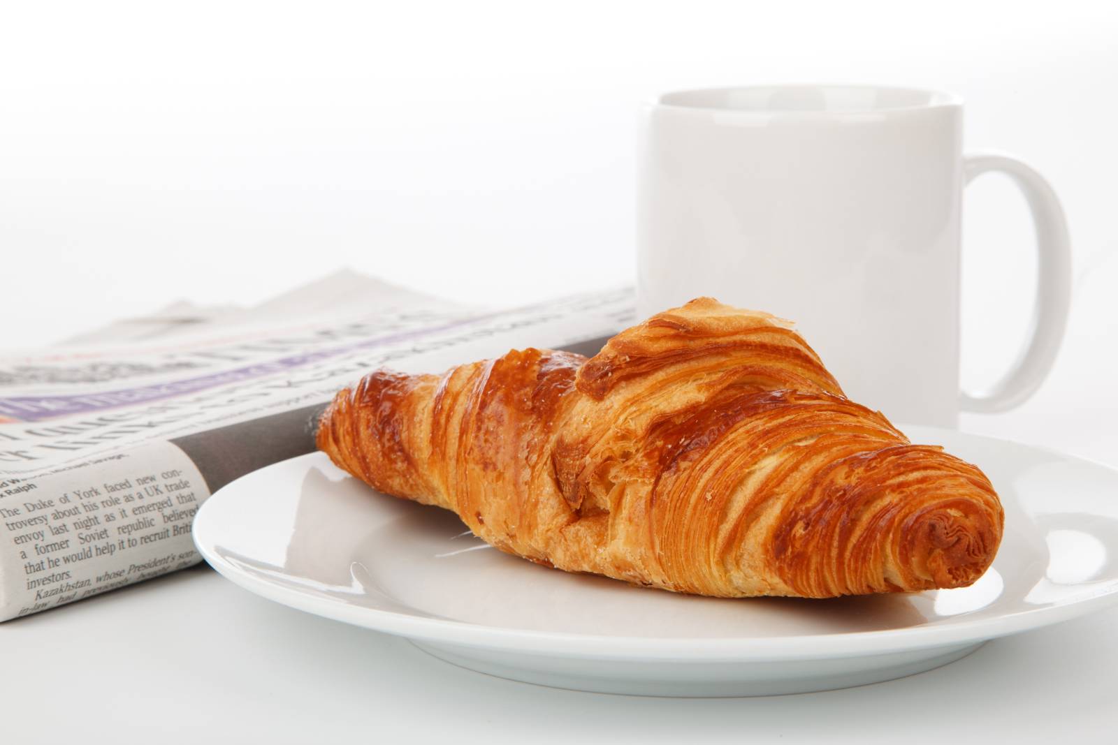 Croissant s mliekom