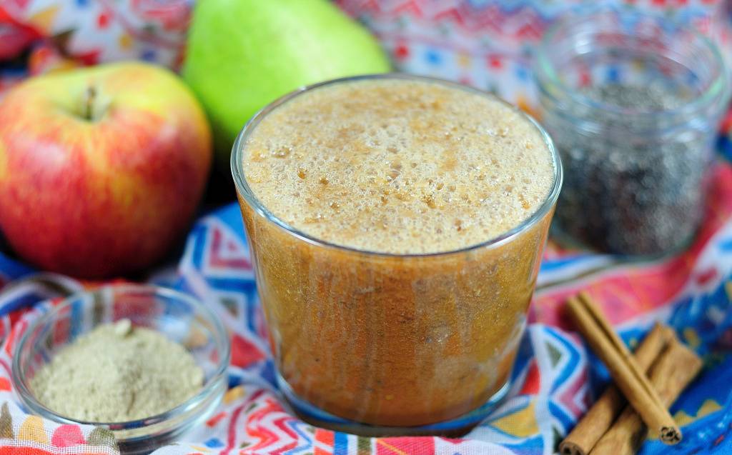 Hrejivé smoothie so škoricou a zázvorom
