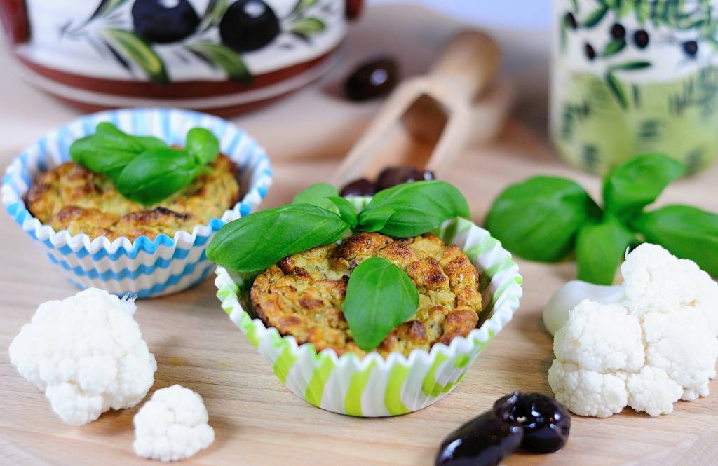 Karfiolové muffiny