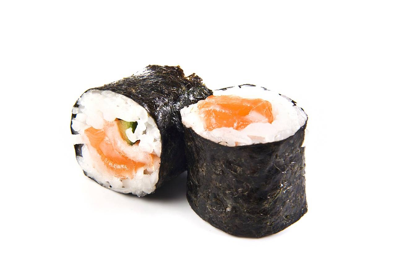 Maki sushi s lososom