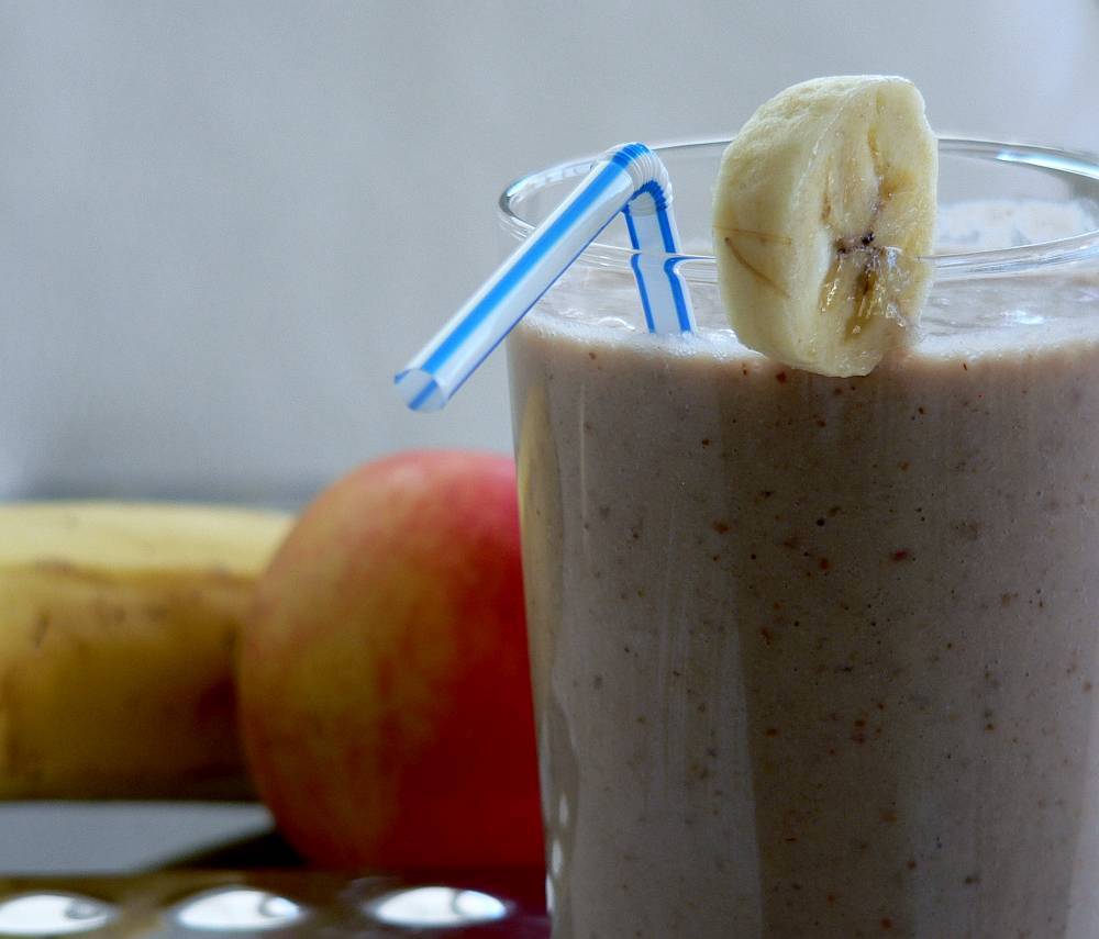 Makové smoothie s banánom