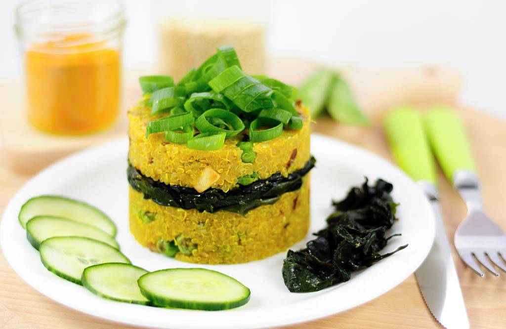 Quinoa s morskými riasami