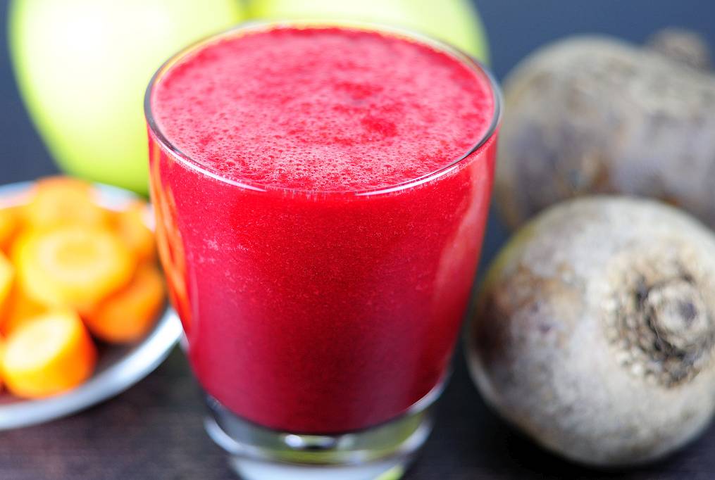 Smoothie s červenou repou